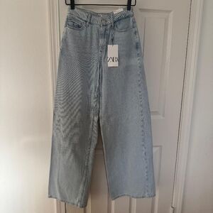 Zara Women's Light Blue Jeans